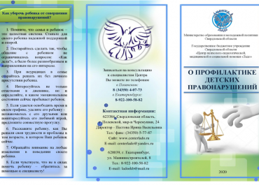 О профилактике детских правонарушений